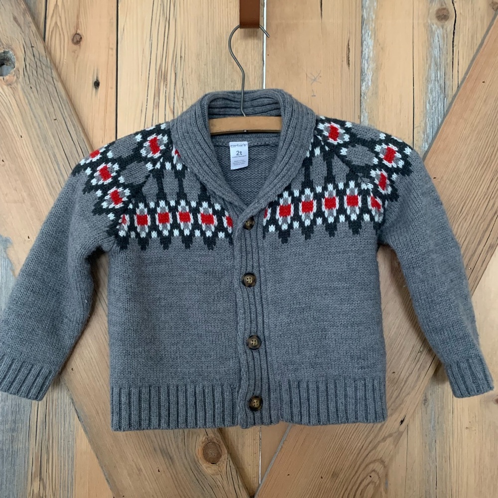 Carter toddler sweater, size 2T